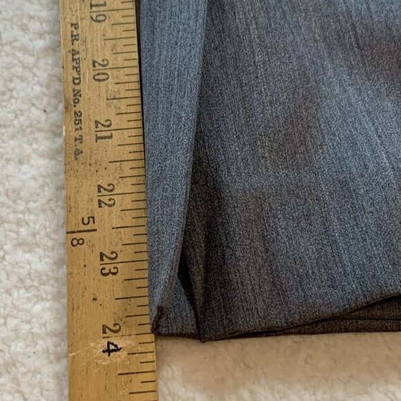 Escada Women's Margaretha Ley Virgin Wool Blend Pencil Skirt Lined 44 XL Gray - Picture 7 of 10